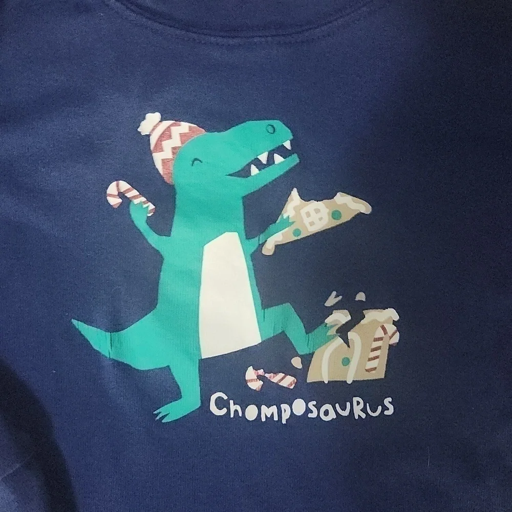 Christmas Pajamas Gymboree Champosourus 3pc Dinosaur Size 3T